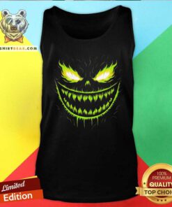 Premium Jack O Lantern Scary Pumpkin Halloween Tank-top