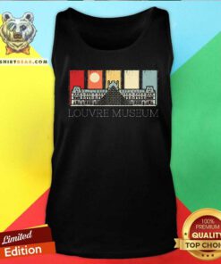 Premium Louvre Museum In Paris France Tank-top