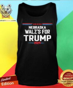 Premium Nebraska Walz's For Trump 2024 Retro Tank-top