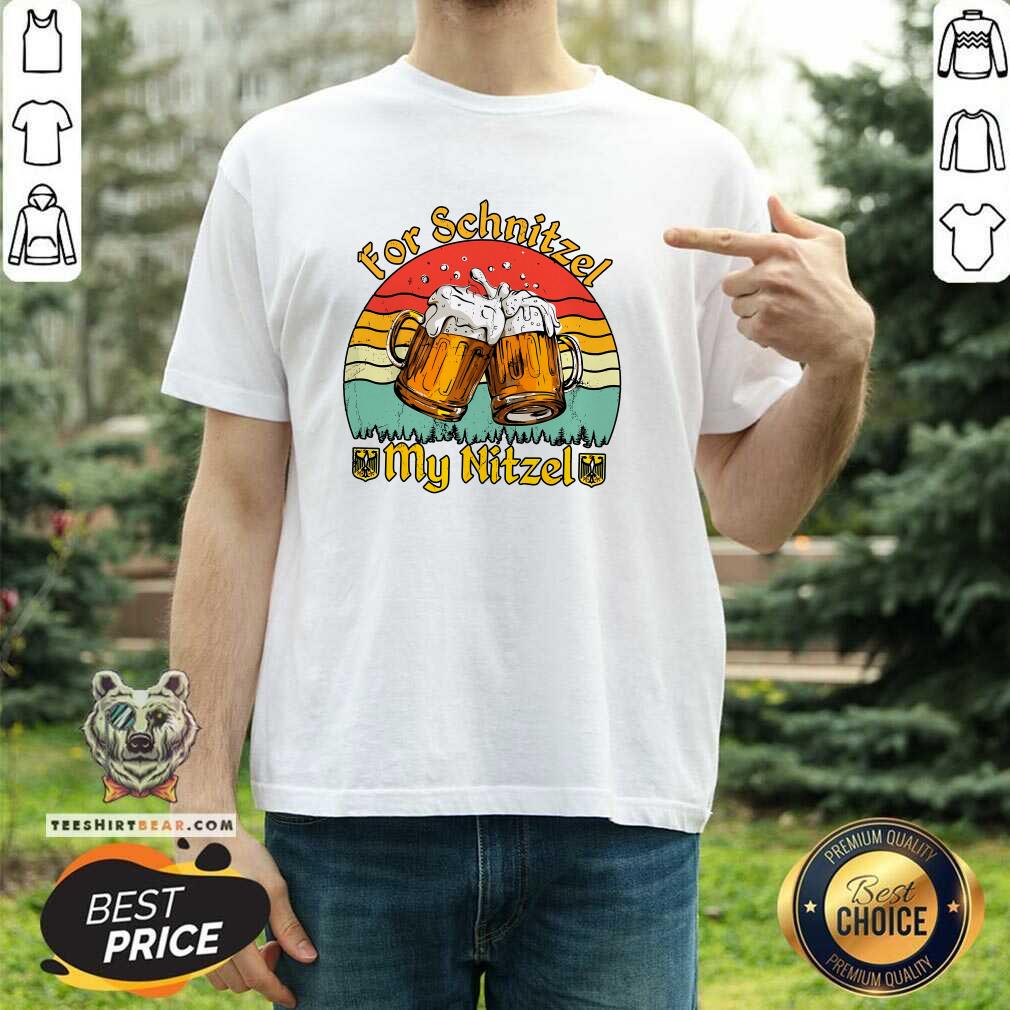 Premium Oktoberfest Beer Festival For Schnitzel My Nitzel T-Shirt