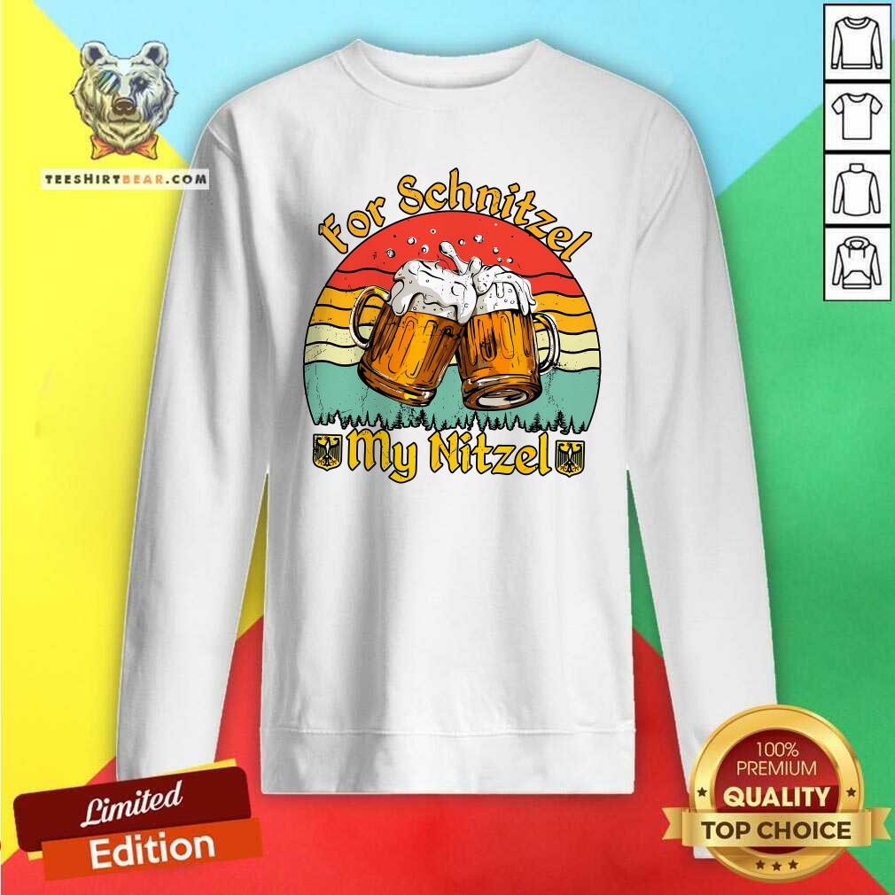 Premium Oktoberfest Beer Festival For Schnitzel My Nitzel Sweatshirt
