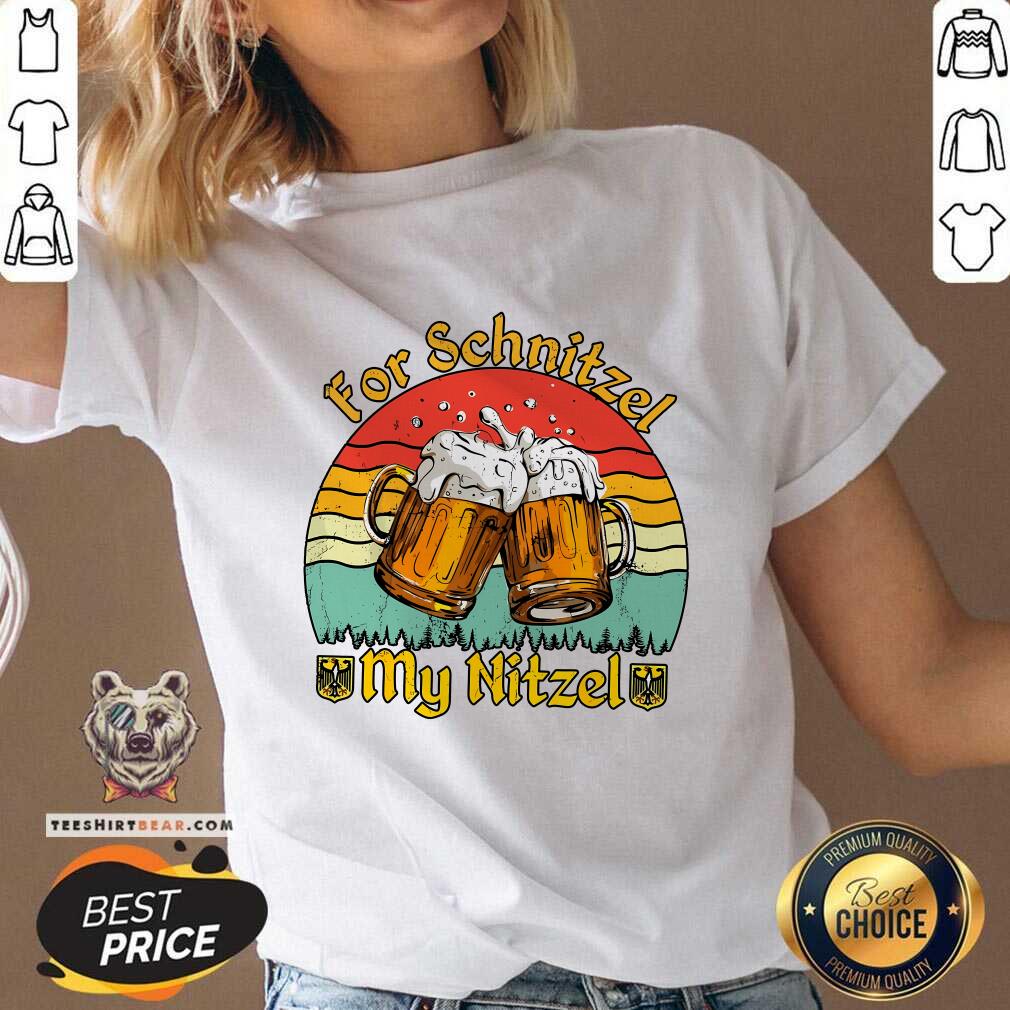 Premium Oktoberfest Beer Festival For Schnitzel My Nitzel V-neck