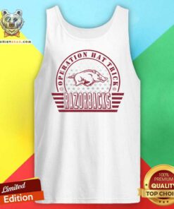 Premium Operation Hat Trick Arkansas Razorbacks Tank-top