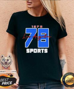 Premium Pixie Girl 1978 Sports Los Angeles V-neck
