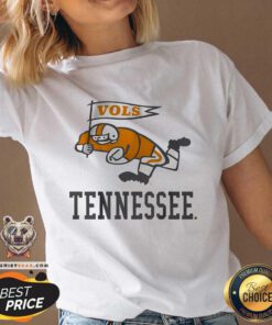 Premium Tennessee Volunteers Vintage Football V-neck