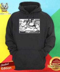 Pretty Crate Diggers Manga Style Hoodie