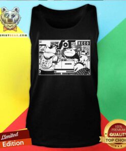 Pretty Crate Diggers Manga Style Tank-top