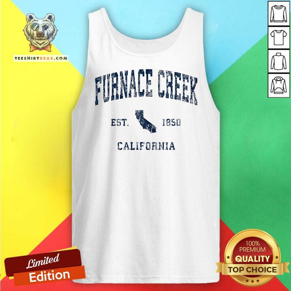 Pretty Furnace Creek California CA Vintage Tank-top