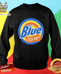 Pretty Jack Hopkins Vote Blue Removes Stubborn Orange Stains Sweatshirt