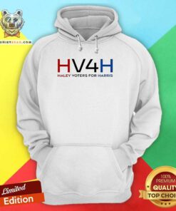 Pretty Kyle Sweetser HV4H Haley Voters For Harris Hoodie