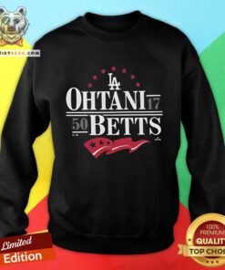 Pretty Los Angeles Dodgers MLB Ohtani Betts Sweatshirt
