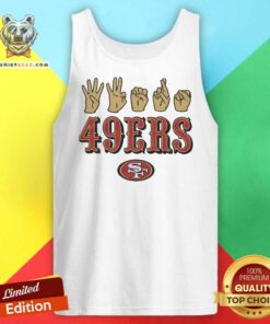 Pretty Love Sign X 49ers ASL Tank-top