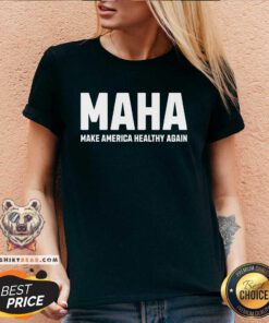 Pretty Maha Make America Healthy Again V-neck
