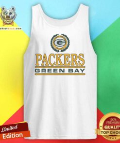 Pretty Packers Green Bay Homage Crest Crew Tank-top