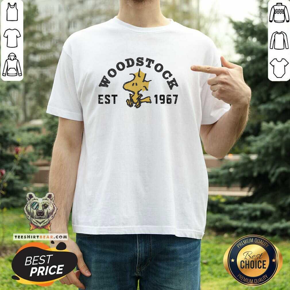 Pretty Peanuts Woodstock Adult Est 1967 T-Shirt