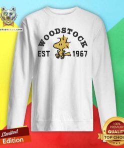 Pretty Peanuts Woodstock Adult Est 1967 Sweatshirt