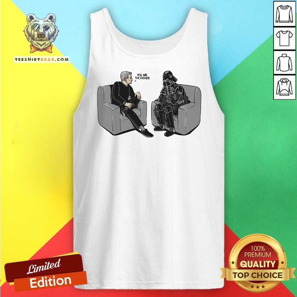 Pretty Star Wars Darth Vader You Are The Father Tank-top