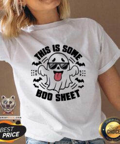Pretty This Is Some Boo Sheet V-neck