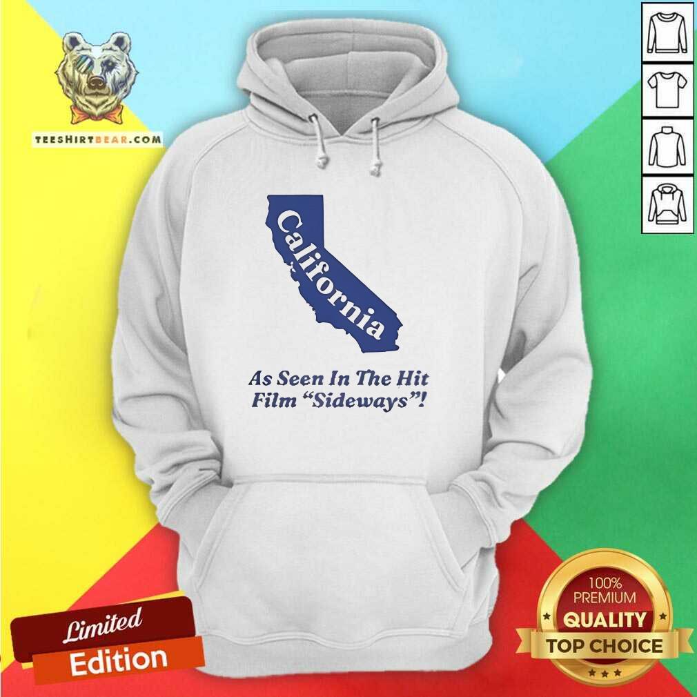 Top California As Seen In The Hit Film Sideways Hoodie