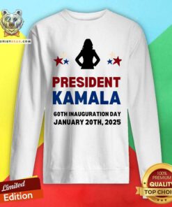 Top Cool President Kamala Harris 2024 Inauguration Day Souvenir Sweatshirt
