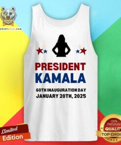 Top Cool President Kamala Harris 2024 Inauguration Day Souvenir Tank-top