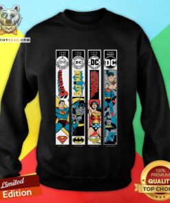 Top DC Comics Evolution Sweatshirt