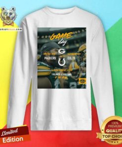 Top Gameday Green Bay Packers Vs Indianapolis Colts September 15th Sweatshirt