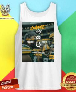 Top Gameday Green Bay Packers Vs Indianapolis Colts September 15th Tank-top