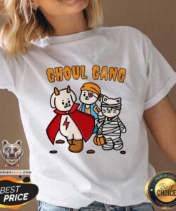 Top Ghoul Gang Halloween V-neck