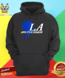 Top Harris Walz Comma La And The Coach Hoodie
