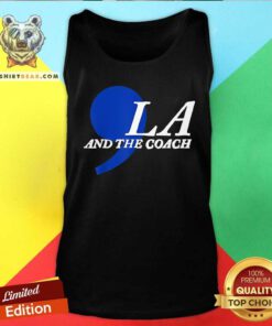 Top Harris Walz Comma La And The Coach Tank-top