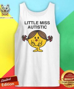Top Little Miss Autistic Tank-top