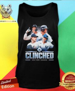 Top New York Yankees MLB Clinched October Ready 2024 Tank-top