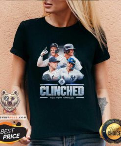 Top New York Yankees MLB Clinched October Ready 2024 V-neck