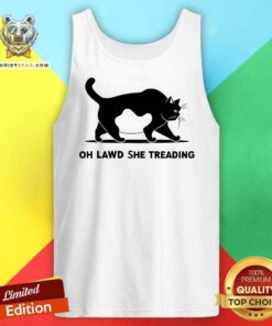 Top Oh Lawd She Treading Tank-top