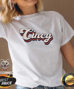 Top Retro Cincy Soccer V-neck