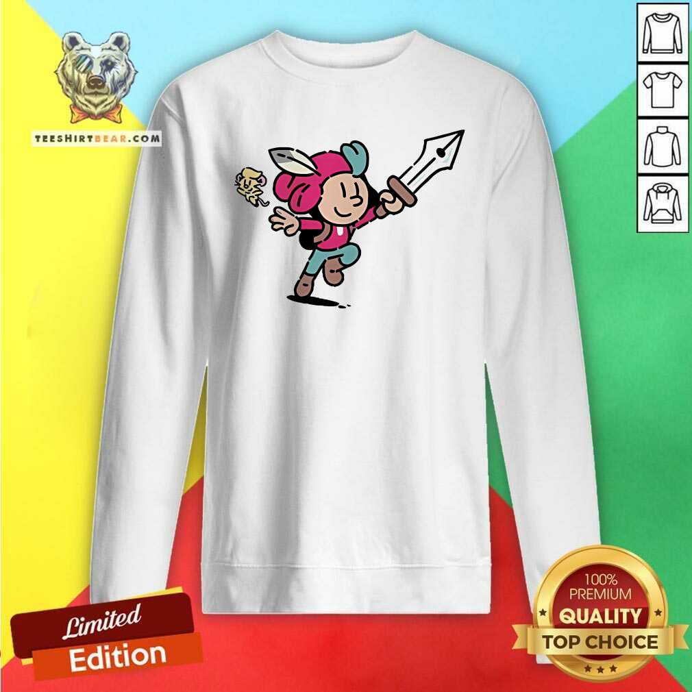 Top Shuhei Yoshida The Plucky Squire Sweatshirt