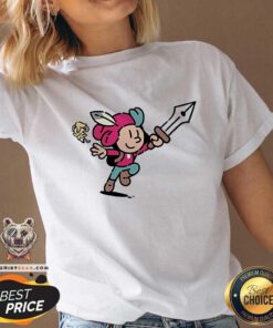 Top Shuhei Yoshida The Plucky Squire V-neck