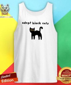Awesome Cats Being Weird Little Guys Adopt Black Cats Tank-top