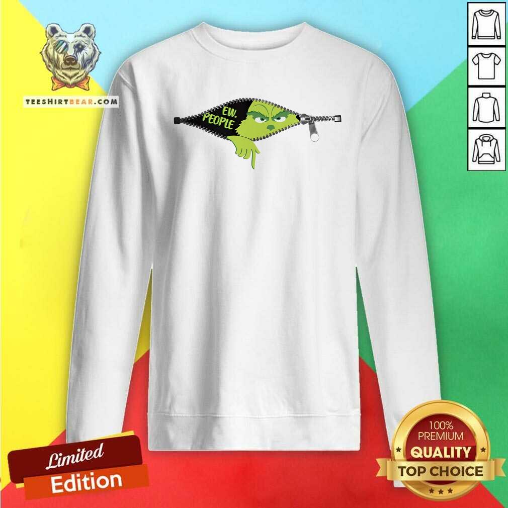 Awesome Ew People Grinch Chrismas Sweatshirt