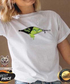 Awesome Ew People Grinch Chrismas V-neck