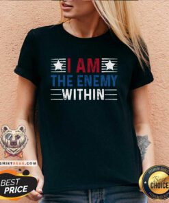 Awesome I Am The Enemy Within V-neck