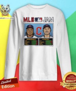 Awesome MLB Jam Guardians Ramirez And Kwan Sweatshirt