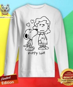 Awesome Mom Jeans Snoopy The Peanuts Puppy Love Sweatshirt