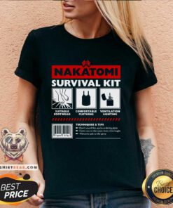 Awesome Nakatomi Survival Kit Suitable Footwear Comfortable Clothing V-neck