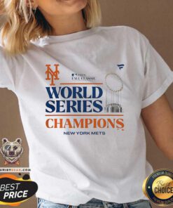 Awesome New York Mets 2024 World Series Champions Locker Room Logo V-neck