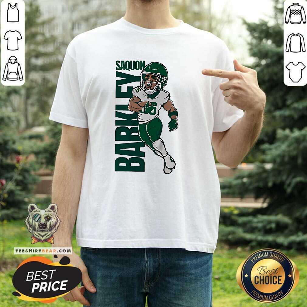 Awesome Saquon Barkley Superhero Star T-Shirt