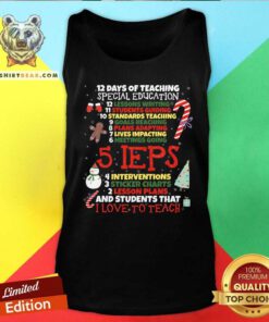 Awesome Sped School Special Education Teacher Tank-top