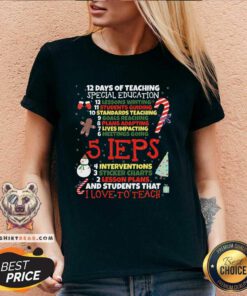 Awesome Sped School Special Education Teacher V-neck