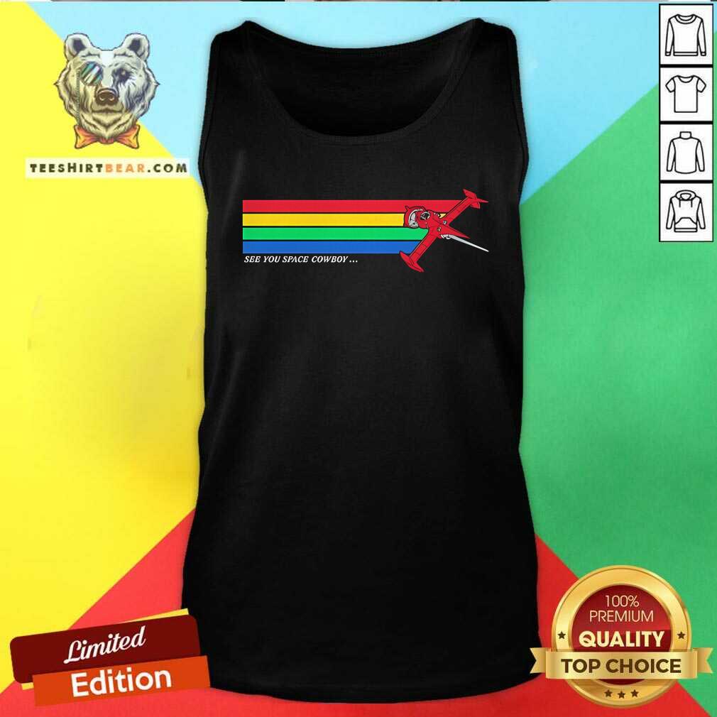 Awesome Swordfish II See You Space Cowboy Tank-top